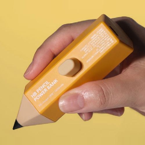 필기와 충전을 한번에,<br>컴포지션 연필 보조배터리