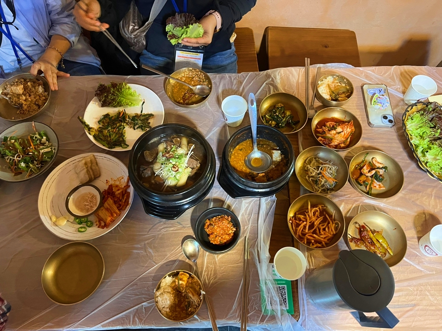 전북특별자치도 군산시 시티투어 :  점심식사(돼지갈비찜과 청국장 정식) 