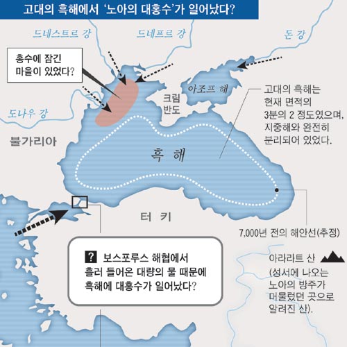 [미스터리 세계사] 1. 구약성서의 노아의 방주는 ‘전설’인가‘사실’인가?