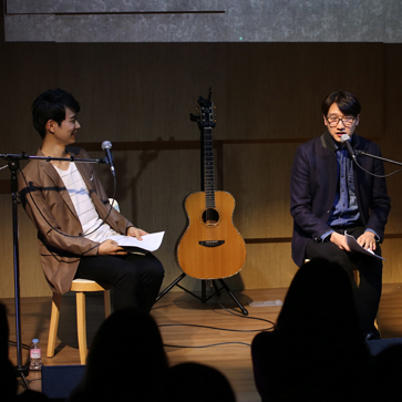 낭독과 음악에 취하는 밤 '밤의 낭독회 취한 밤'