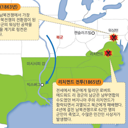 [전쟁사 도감] 6. 미국 남북전쟁 - 노예제와 산업구조의 차이로 벌어진 전면전