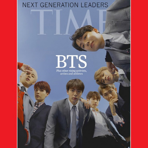 방탄소년단, 타임지 표지를 장식하다
