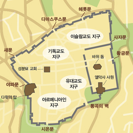 [중동과 이슬람 상식도감] 3. 팔레스타인 예루살렘은 세계 3대 종교의 성지