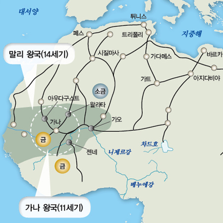 [중동과 이슬람 상식도감] 8. 사하라 사막의 소금 무역