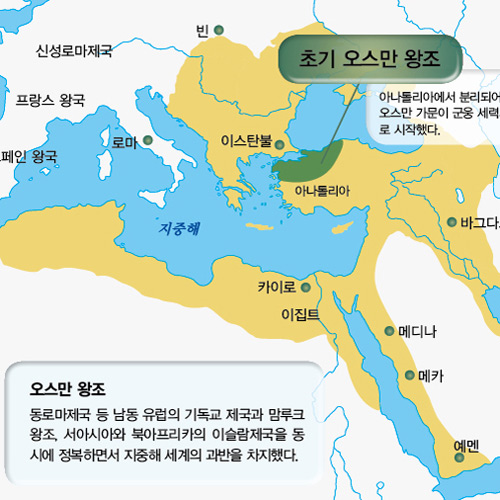 [중동과 이슬람 상식도감] 10. 오스만 제국의 확장