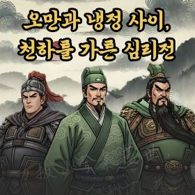 오만과 냉정 사이, 천하를 가른 심리전