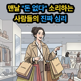 맨날 "돈 없다" 소리하는 사람들의 진짜 심리