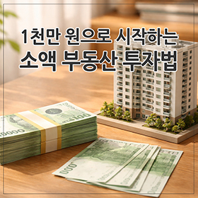 1천만 원으로 시작하는 소액 부동산 투자법