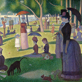 조르주 쇠라: 가장 차가운 인상주의 예술가