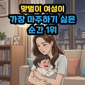 맞벌이 여성이 가장 마주하기 싫은 순간 1위