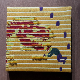 자르면 드러나는 그림, 히무로 유리