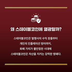 왜 스테이블코인에 열광할까?
