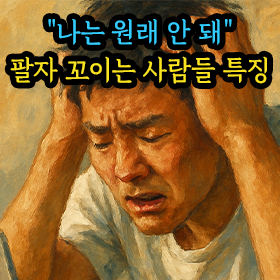"나는 원래 안 돼" 팔자 꼬이는 사람들의 특징