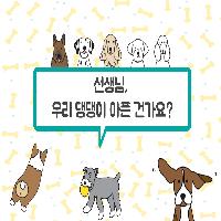 선생님, 우리 댕댕이 아픈 건가요?