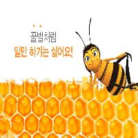 우리는 일만하는 꿀벌이 아닙니다.