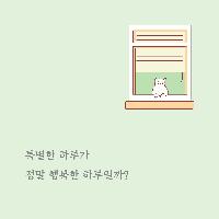 특별한 하루가 정말 행복한 하루일까?