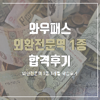 하루 3시간씩 한 달이면, 외환전문역 1종 합격!