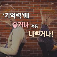 기억력에 좋거나 혹은 나쁘거나!