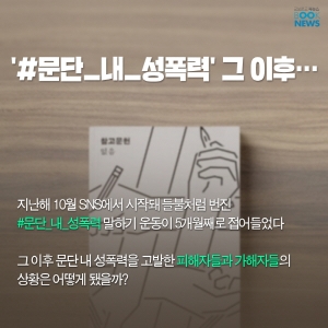 [3월 1주 출판계 브리핑] 문단 내 성폭력, 그 이후의 상황은?