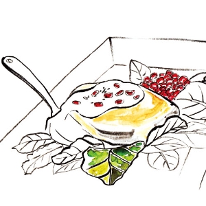 [혼밥육아] 갑자기 예뻐지고 싶은 날 - 블링블링 석류소스 치킨스테이크