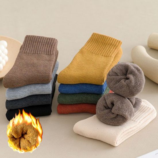 도톰 기모 겨울 양말세트<br>오늘만 9,800원!