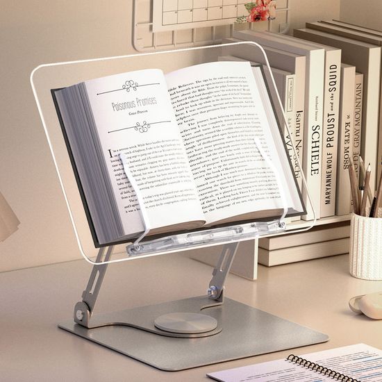 360도 회전 투명 독서대<br>오늘만 18,900원!