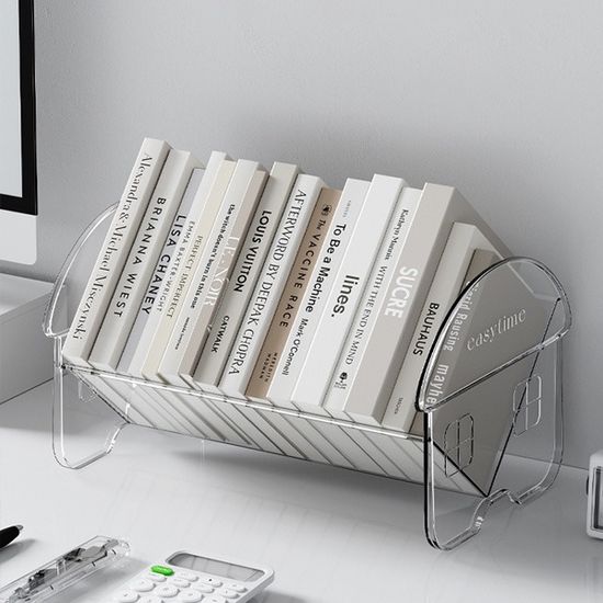 OFFISYS 투명 책꽂이<br>오늘만 9,200원!