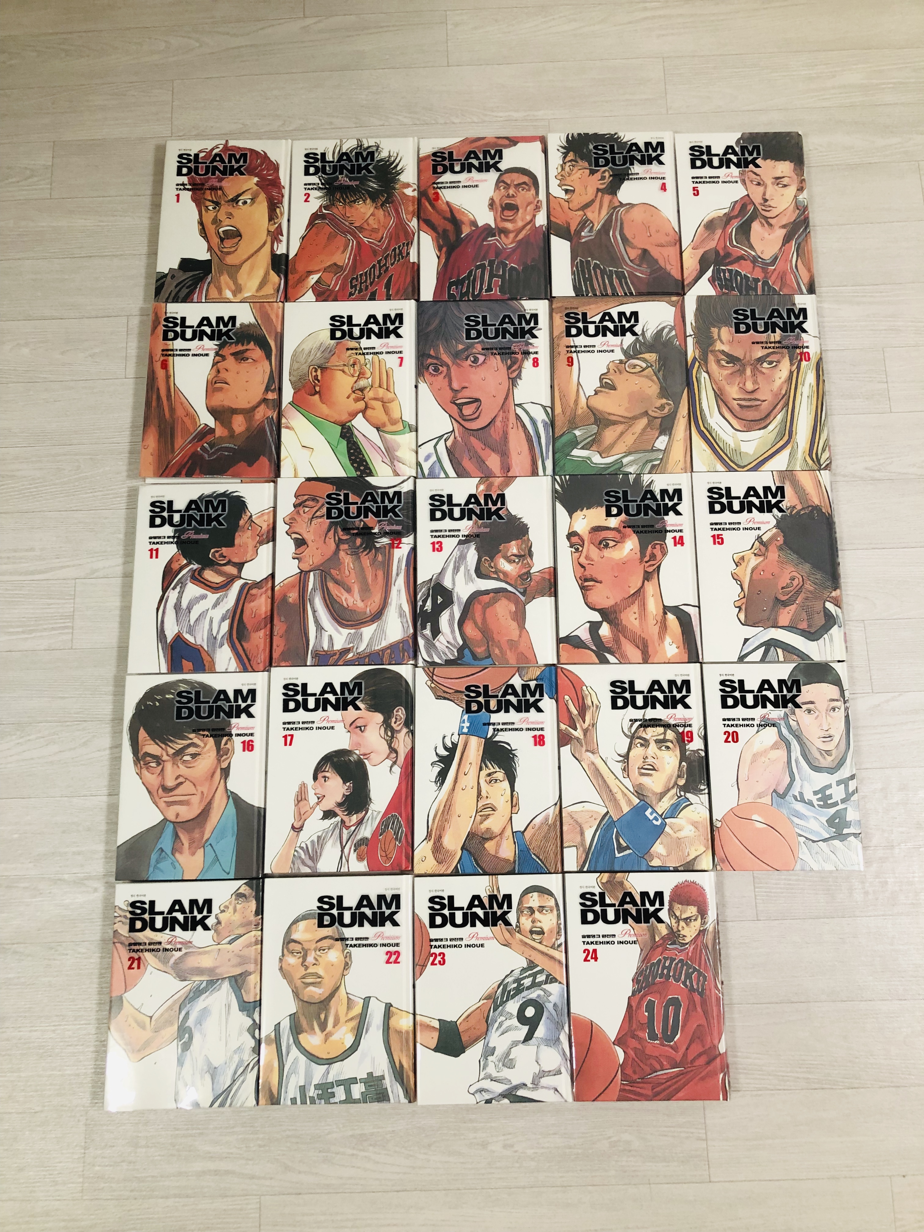 슬램덩크 완전판 프리미엄 세트(1-24권) | Inoue Takehiko - 교보문고