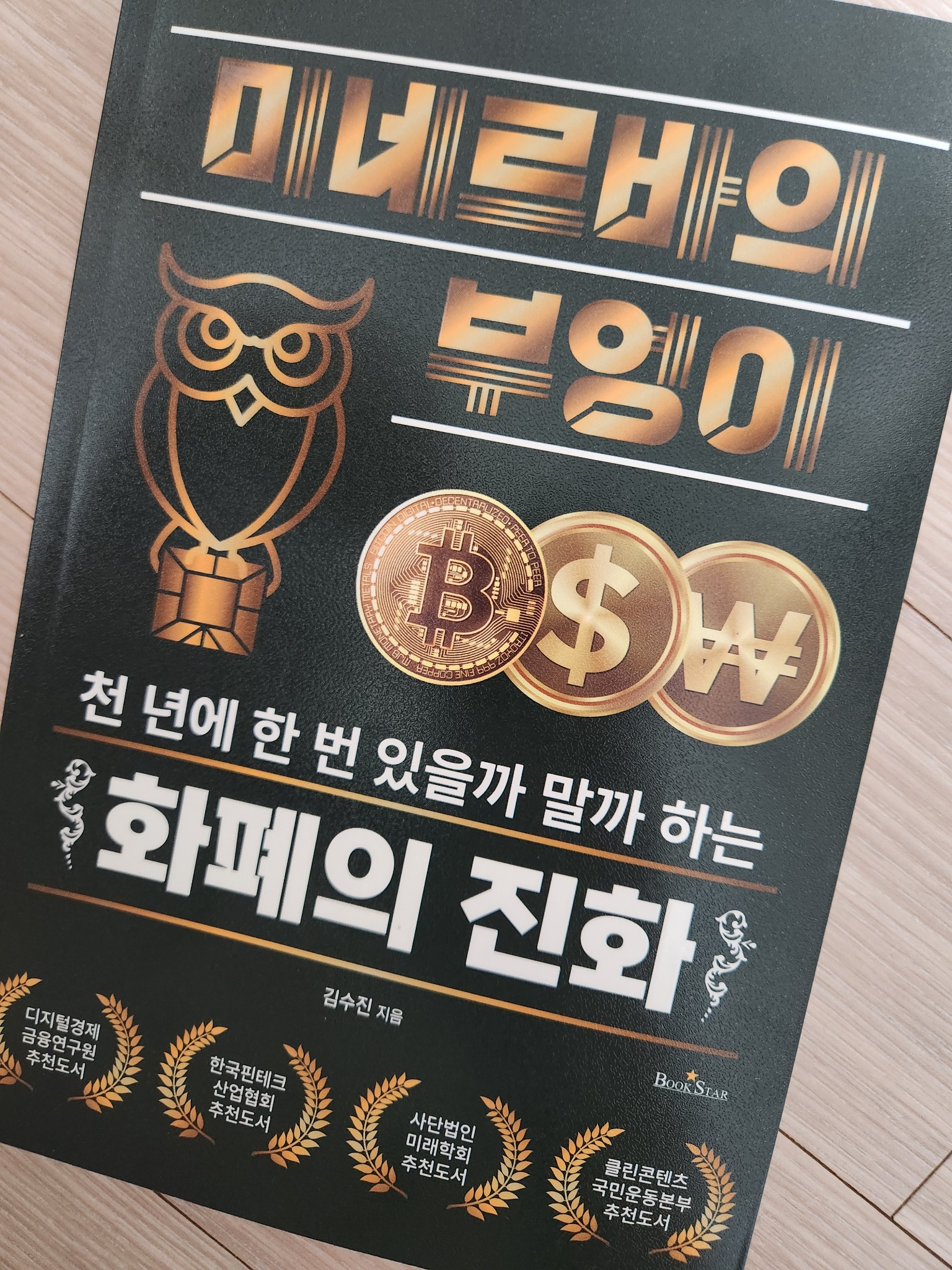 미네르바의 부엉이: 천 년에 한 번 있을까 말까 하는 화폐의 진화 | 김수진 - 교보문고