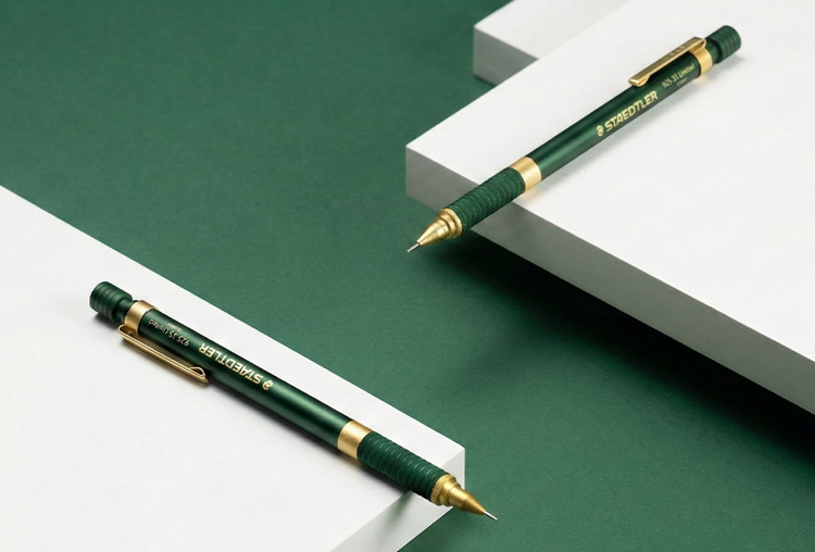 [최초공개] 스테들러 2026 리미티드 그린&골드 샤프