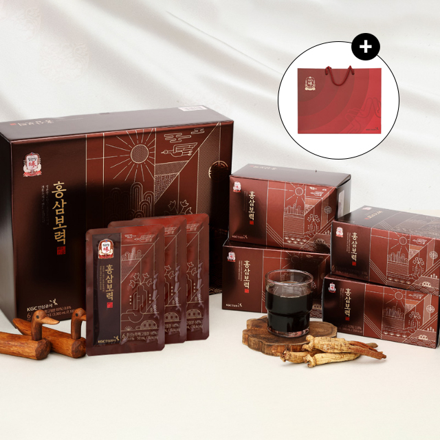 [정관장] 홍삼보력 50ml X 60포 +쇼핑백 증정