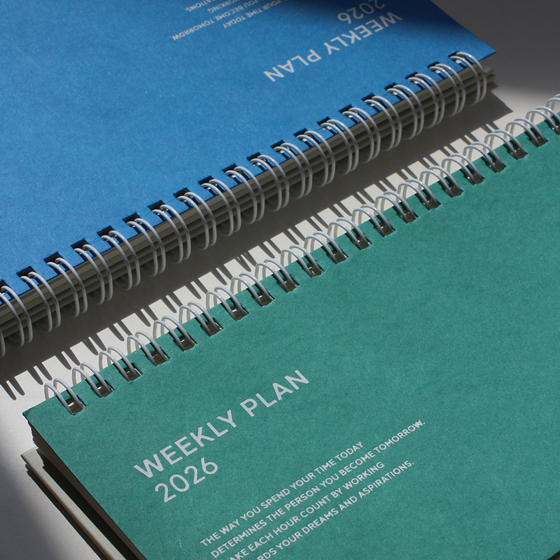 2026 캐주얼플래너 위클리 탁상용 16절 데스크