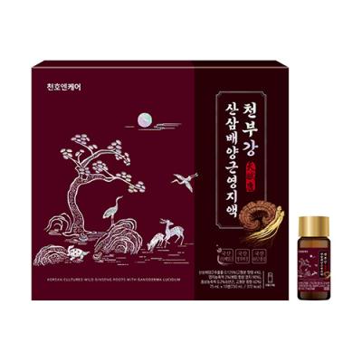 천호엔케어 천부강 산삼배양근 영지액 75ml x 10병