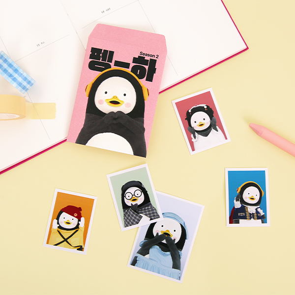 펭수 컬러 증명사진 Season2 5종 SET