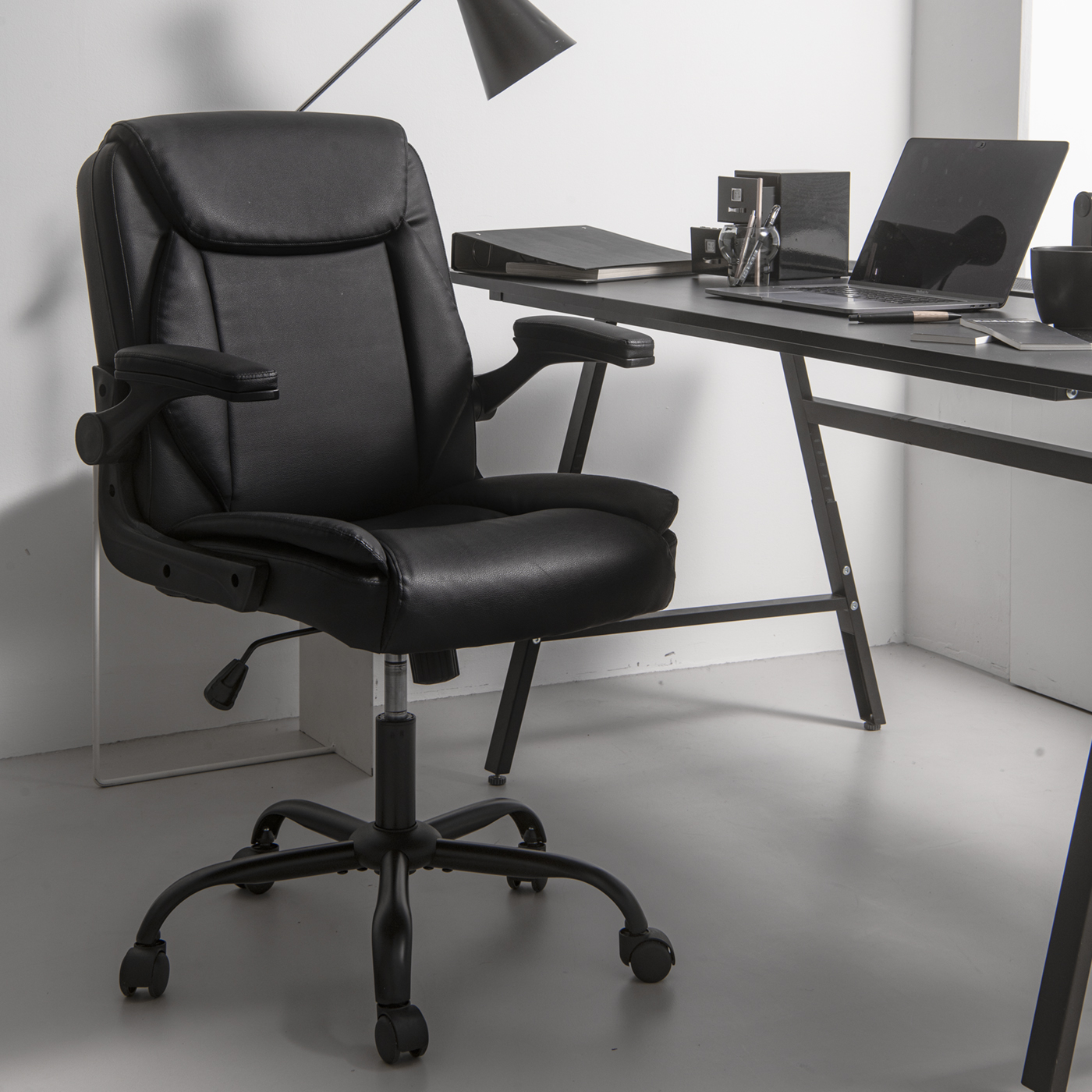 네오체어 PAC-E 중역 가죽 사무용 책상 컴퓨터 의자