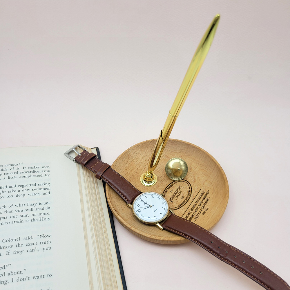 [무료각인]아그네스마틴_메세지 스탠드펜 선물용볼펜