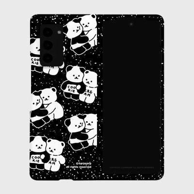 Cookie cream pattern-black(Z폴드2-하드)