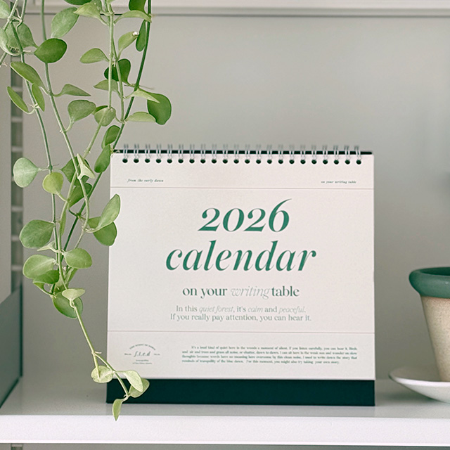 [프롬디얼리던] 2026 탁상용 캘린더