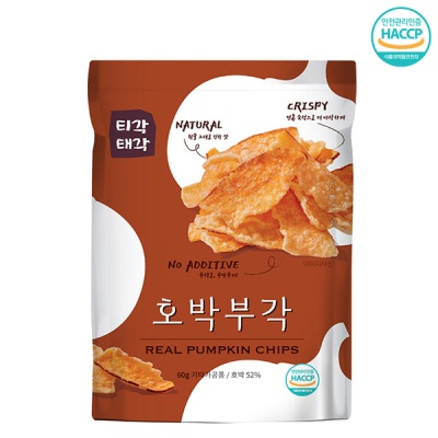[속초명물] 바삭바삭 달콤함 호박 부각 60gx3개