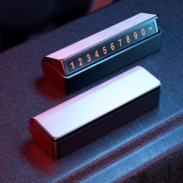 메탈 팝업식 주차 번호판 2color