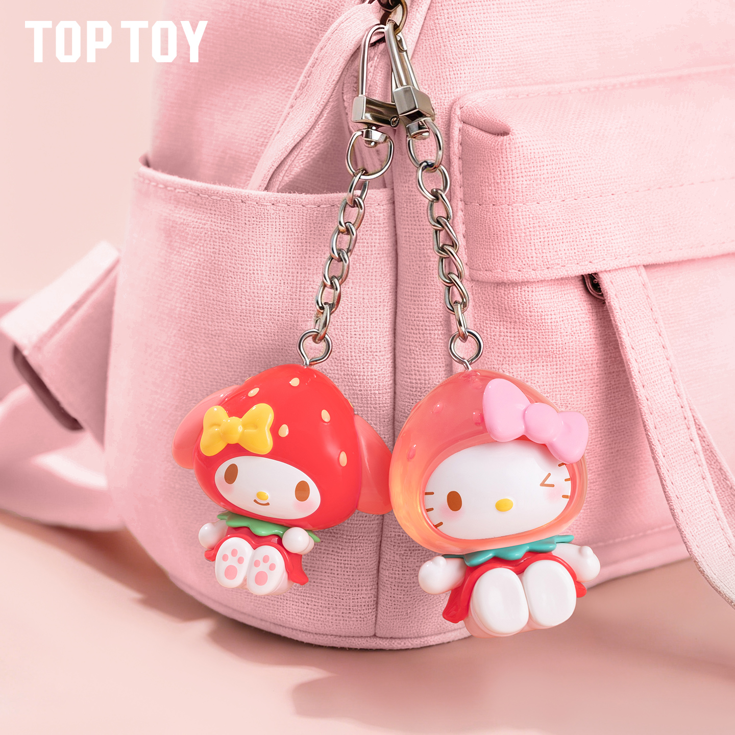 [TOPTOY] 산리오 캐릭터즈 딸기 캔디 키링 랜덤박스