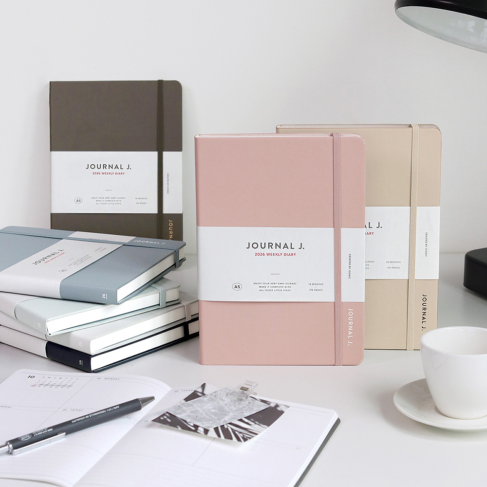 아이코닉 2026 저널 J 다이어리 위클리 A5