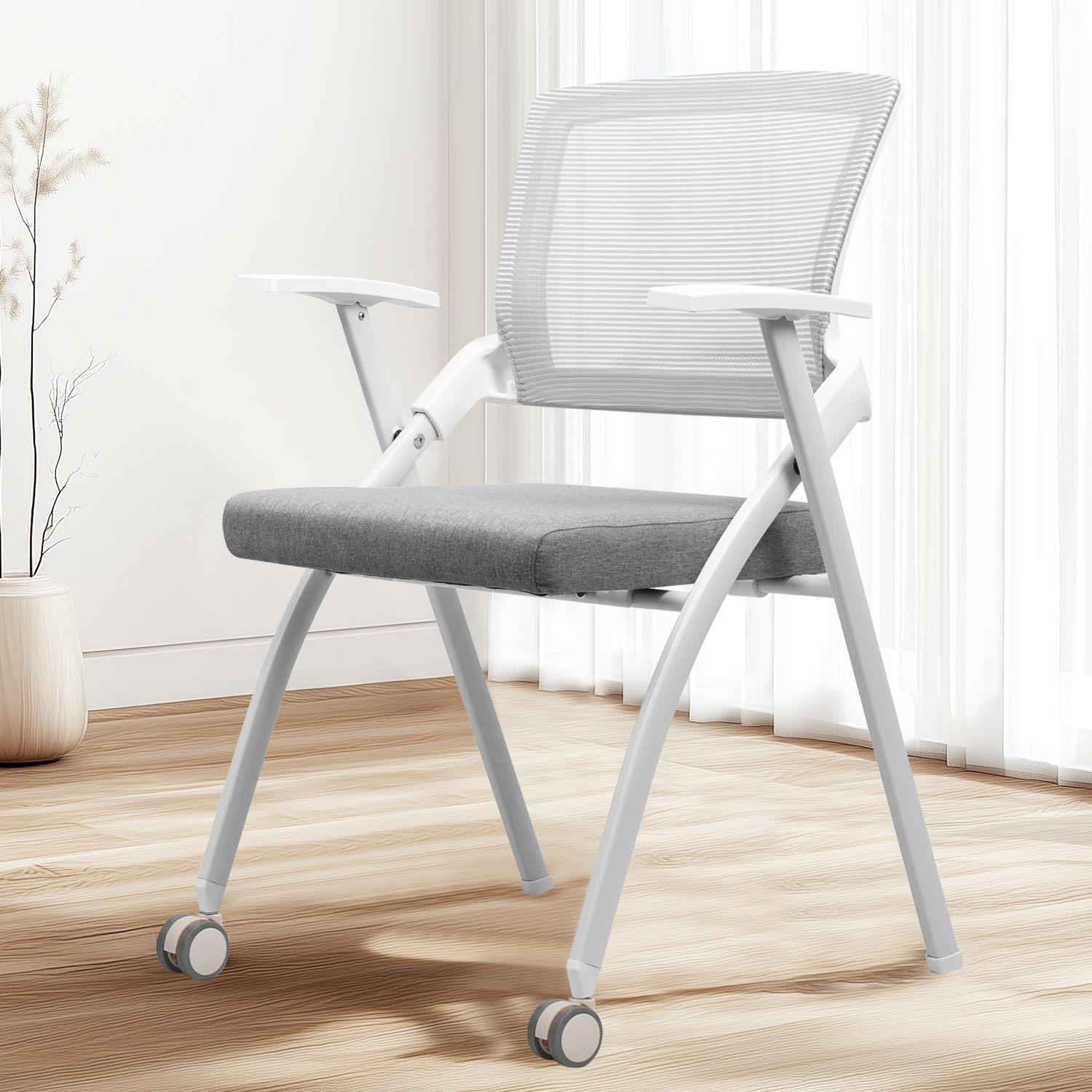 네오체어 위너(WINNER) 책상 회의실 메쉬 접이식 의자