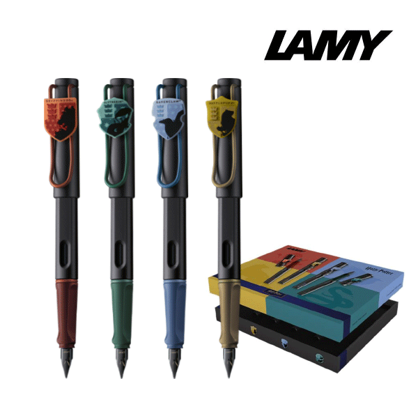 [한정판]LAMY사파리 해리포터 만년필_기숙사 4P세트