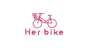 her bike