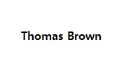 Thomas Brown