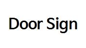 Door Sign