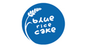 Blue rice cake
