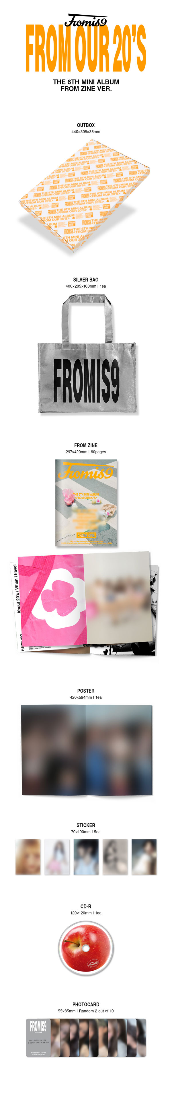 sandwich fromis_9 限定盤Zine ★ジホン2枚 s-l1200.jpg
