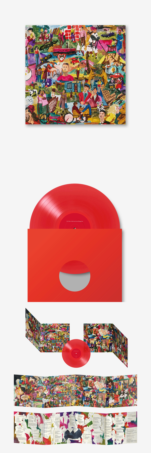 HYUKOH(혁오) | 24: HOW TO FIND TRUE LOVE [TRANSPARENT RED LP 